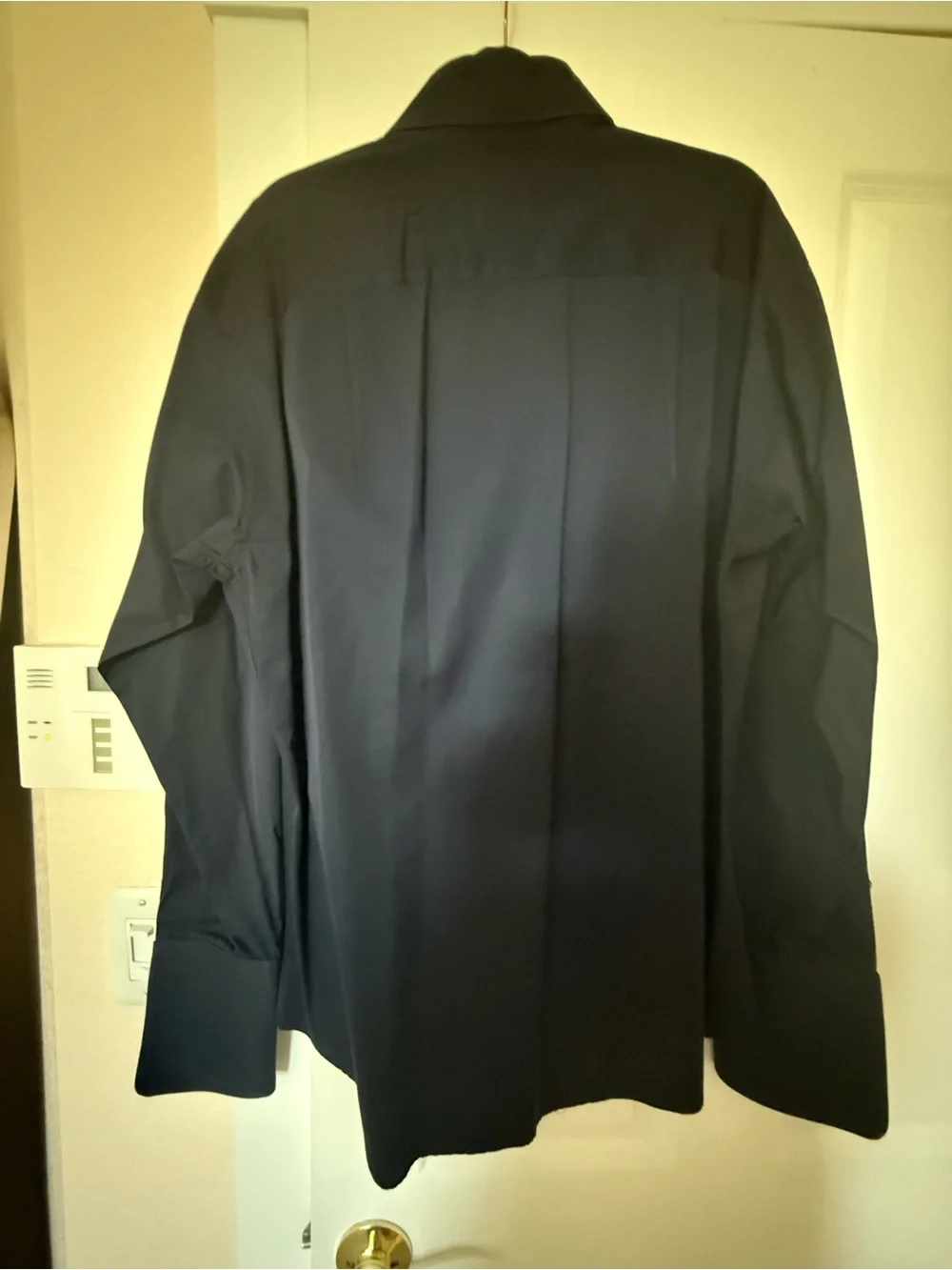 Gucci Men's Dark Navy Button-Down Dress Shirt